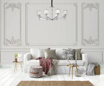 Подвесная люстра Escada 691/8S (Chrome)