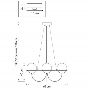 Подвесная люстра Lightstar 803267