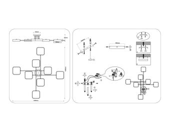 Накладная люстра Ambrella Light FL516346