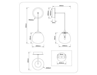 Бра Ambrella Light LH51005