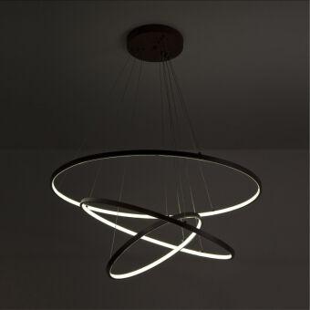 Каскадная люстра LED4U L5053-80-60-40 BR