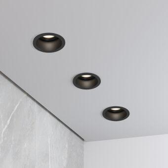 Встраиваемый светильник Elektrostandard 25008/01 GU10 чёрный