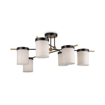 Люстра на штанге Freya FR5377CL-06B