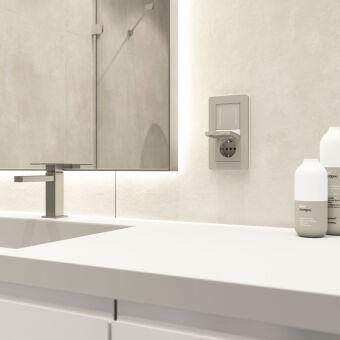 Розетка Werkel W1271204 дымчатый