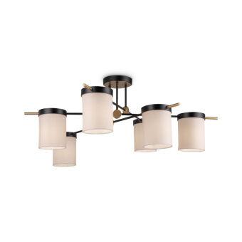 Люстра на штанге Freya FR5377CL-06B