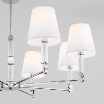 Люстра на штанге Eurosvet 60145/8 хром
