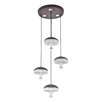 Каскадная люстра LED4U 2067 coffee