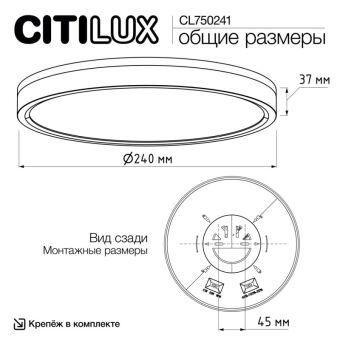 Накладной светильник Citilux CL750241