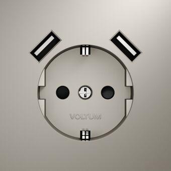 Розетка VOLTUM VLS040403