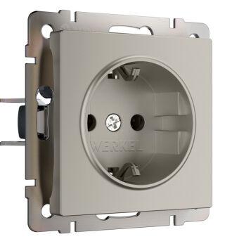 Розетка Werkel W1271104 дымчатый