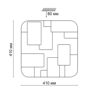 Накладной светильник Sonex 2085/DL