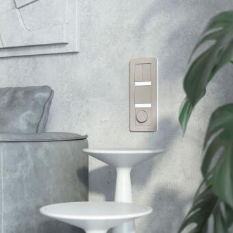 Выключатель Werkel W1212004 дымчатый