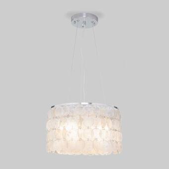 Подвесная люстра Eurosvet 60005/3 хром/перламутр