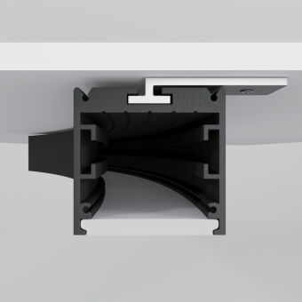 Профиль Maytoni Technical ALM-3535R-B-D-45°-3M