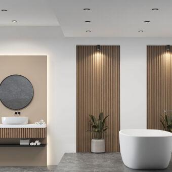 Влагозащищенный светильник Denkirs DK3016-BK