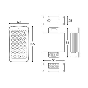Контроллер Gauss BT621