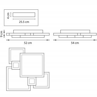 Накладной светильник Lightstar 749073