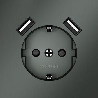 Розетка VOLTUM VLS040406