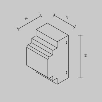 Блок питания для светодиодной ленты Maytoni Technical 831004