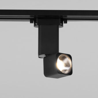 Светильник на шине Elektrostandard Cubus чёрный матовый 10W 4200K (85516/01) однофазн