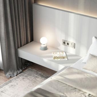 Выключатель Werkel W1223004 дымчатый