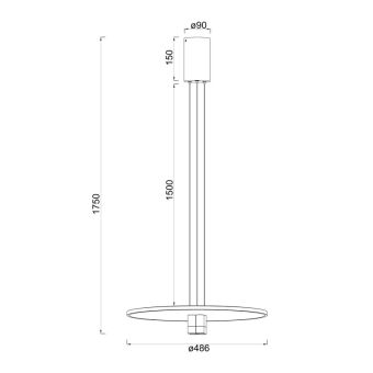 Подвесной светильник Mantra 8983