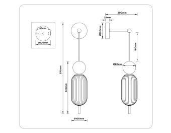 Бра Ambrella Light LH53108