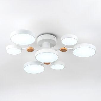 Люстра на штанге LED4U L3201-700 WT