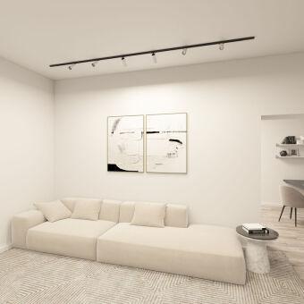 Светильник на шине Denkirs DK6060-BW+BK