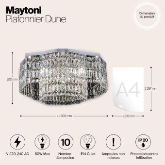 Накладная люстра Maytoni DIA005CL-10CH