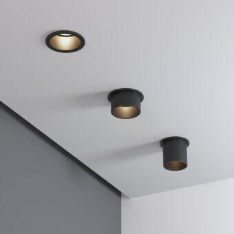 Встраиваемый светильник Elektrostandard 25004/01 GU10 чёрный