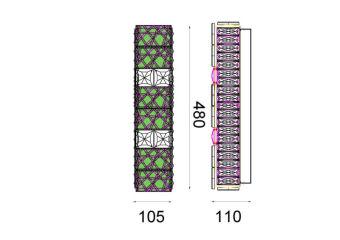 Бра Fluorite FL1068-2W