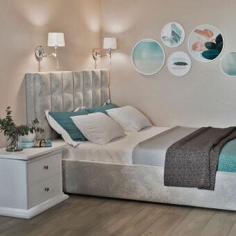 Бра Eurosvet 10127/1 хром/прозрачный хрусталь Strotskis (10093/