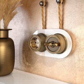 Розетка Werkel WL19-10-01 (Бронзовый)