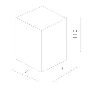 Накладной светильник ARTE Lamp A9264PL-1WH