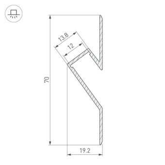Профиль Arlight 023902