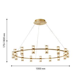 Подвесная люстра Favourite 4323-15P