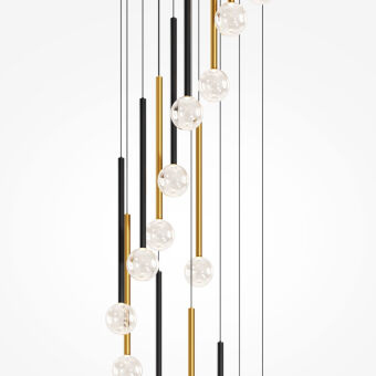 Каскадная люстра Maytoni MOD383PL-L40BBS3K