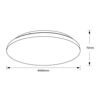 Накладной светильник Mantra 8695