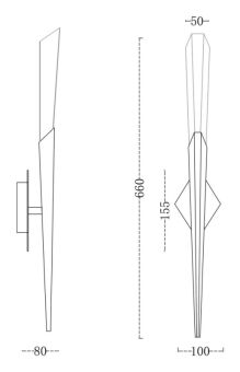 Бра Fluorite FL1167-1W