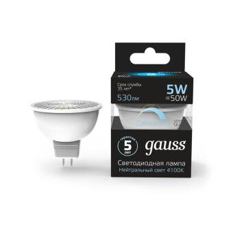 Светодиодная лампа Gauss 101506205-D