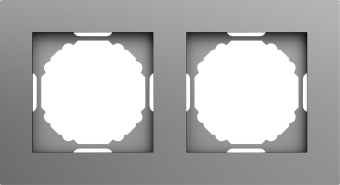 Рамка 2-я, сталь, серия A07