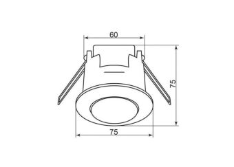 Датчик движения Feron 22061