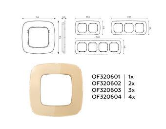 Рамка Ambrella Volt OF320604