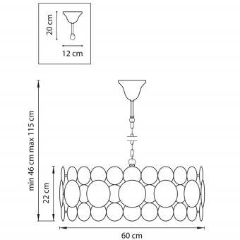 Подвесная люстра Lightstar 797067