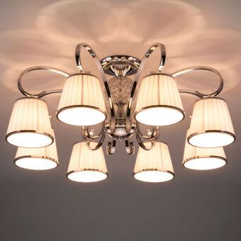 Накладная люстра Eurosvet 60088/8 хром