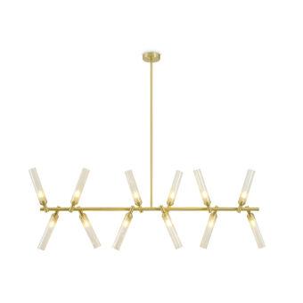 Люстра на штанге Freya FR5379PL-12G