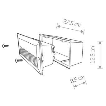 Светильник для ступеней Nowodvorski 3412