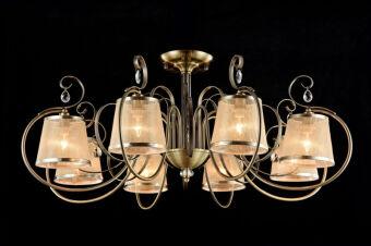 Люстра на штанге Freya FR2020-CL-08-BZ