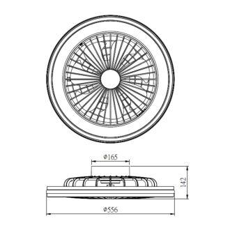 Накладной светильник Mantra 7861